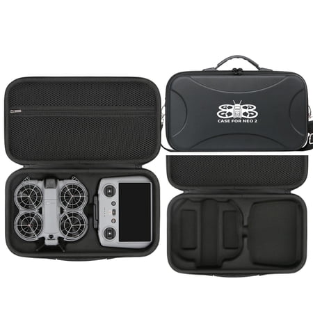 Travel Bag Storage Case for NEO 2 RC-2 Drone Accessories Carrying Organizer Box Pouch PU Housing Shell Shoulder Sleeve(Only Case)(Sold without manufacturer warranty)