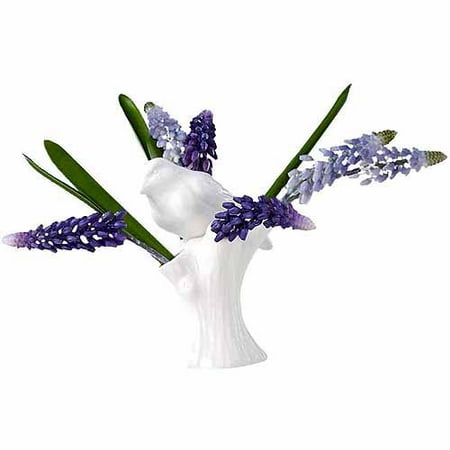 Bird On Tree Trunk Vase Water