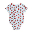 thumbnail image 2 of Rocae Strawberry for Baby Climbing Clothes Soft Baby Romper for Active Infants Comfortable and Breathable Crawling Jumpsuit Unisex Baby Outfit 12 Months, 2 of 8