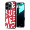 thumbnail image 4 of For Apple iPhone 16 Plus (6.7") Hybrid Fashion Stylish Trendy Picture Design Hard Back PC Shockproof TPU Slim Protective Phone Case Cover by Xpression - Red Love, 4 of 8