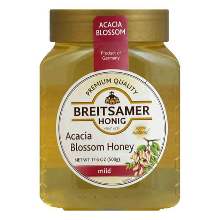 Breitsamer Honey Acacia, 17.6 OZ (Pack of 6) (Best Uses Of Honey)