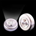 thumbnail image 4 of Touch-Activated Wireless LED Puck Light – Energy Efficient Closet Cabinet Shelf Night Light, 4 of 4