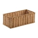 thumbnail image 4 of Cesta de almacenamiento de ratán sintético, organizador decorativo para dormitorio, bar y cocina. L, 4 of 9