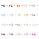 thumbnail image 4 of Minnieouse Opciones de lentes coloridas Gafas de sol de moda Love Heart Gafas de sol Gafas de sol para hombre Gafas de sol para mujer Marco de Lentes C17 1, 4 of 6