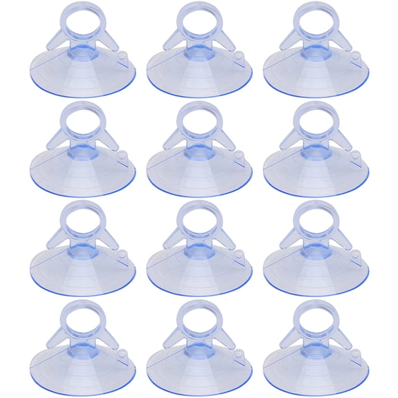 GOOHOCHY Sunshade Suction Cups Transparent Car Use 40Pcs 1.77x1.77in