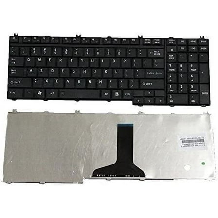 New Laptop Keyboard Replacement for Toshiba Tecra A11 A11-001 A11-00N A11-00P A11-00Q A11-07G A11-07H A11-07J A11-103 A11-105 A11-113 A11-114 A11-11E A11-11H A11-11L, US Layout Black Color