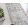 thumbnail image 6 of Rugs.com Oregon Collection Rug – 6 Ft Runner Ivory Low-Pile Rug Perfect For Hallways, Entryways, 6 of 9