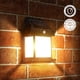 thumbnail image 2 of Lámpara de Pared Solar para Exteriores, Lámpara de Tungsteno Impermeable, Lámpara de Jardín con Sensor de Cuerpo Humano, Luz de Iluminación, 2 of 5