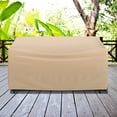 thumbnail image 2 of Costway Causeuse de Patio 60"x43 Pouces Banc 2 Places Housse de Sofa Profonde Poignée Imperméable Évent, 2 of 9