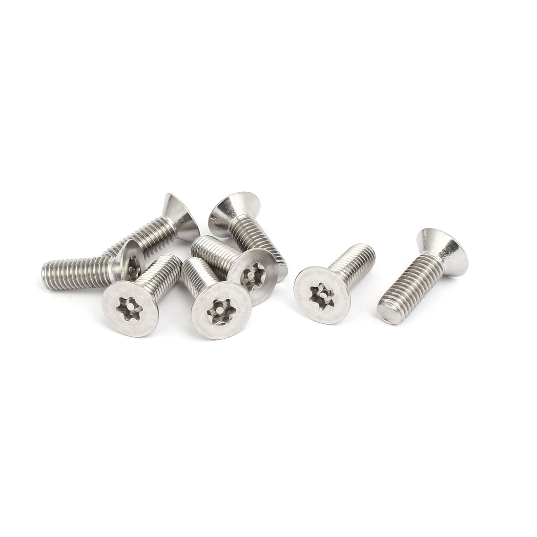 Qty 50 Button Post Torx M8 x 30mm Stainless T40 Security Screw Tamperproof 304 