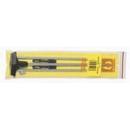 Rifle Cleaning Rods - Hoppes Three Piece Rifle 3PA30 Rod .30 Caliber Aluminum 3 Piece Poly Bag