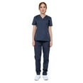 thumbnail image 2 of Women's 11 Pocket Slim Fit Uniform Scrubs - Style 408, 2 of 9