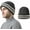 Grey, variant on Y2k Crochet Hats for Women Stripes Beanie Blank Beanies Vintage Handmade Hat Men Girl Wool Winter Cap