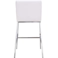 thumbnail image 3 of Emilia Stool - Counter Height - Chrome Pu Ivory, 3 of 9
