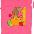thumbnail image 4 of Inktastic First Birthday Turkey on Pumpkin Boys or Girls Baby Bodysuit, 4 of 5