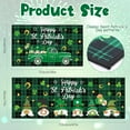 thumbnail image 2 of Saint Patrick''s Day Kitchen Mats Set of 2 St. Patrick''s Day Kitchen Rugs Irish Shamrock St Patrick Gnomes Pattern Kitchen Mats Sets Lucky Green Shamrocks Floor Mat for Kitchen Sink Standing Desk, 2 of 6