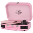 thumbnail image 1 of Tocadiscos Bluetooth Vinilo VINYLS LINK Vintage Rosa, 1 of 7