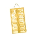 thumbnail image 3 of Pantallas de cinturón de karate Rack colgante de pared colgante visible organizador de almacenamiento de cinturones de cinturón de taekwondo para judo Amarillo, 3 of 8