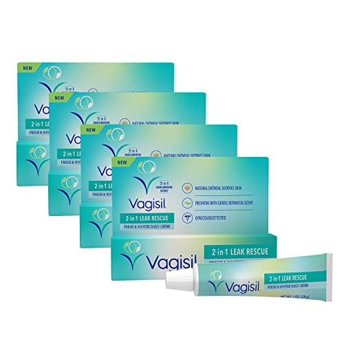Vagisil 2in1 Leak Rescue Intimate Feminine Cream for Women
