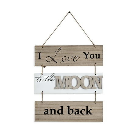 Piece Wooden Wall Plaque - Danya B.