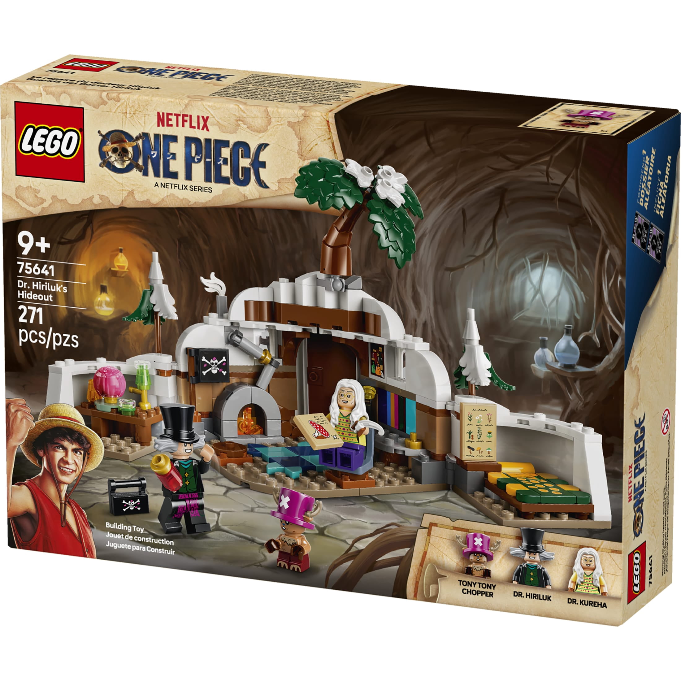 LEGO ONE PIECE Dr. Hiriluk's Hideout - Building Toy for Boys