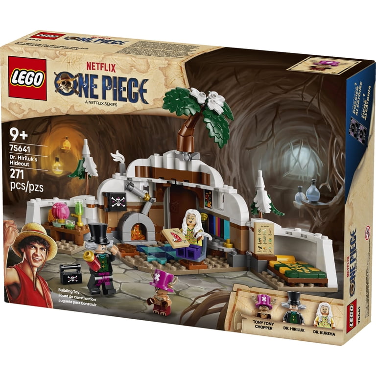 LEGO ONE PIECE Dr. Hiriluk's Hideout - Building Toy for Boys