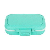 Huayishang Storage Container, Kitchen Essentials Clearance Sale 3 Removable Compartments Daytime Organizer 3 Times A Day Am Travel Organizer for Pocket or Purse Vitamin Fish Oil Or