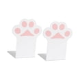 thumbnail image 1 of Sujetalibros con Forma de Garra de Gato, Tapón para Libros, Regalo para Niños, Bonitos Soportes para Libros, Soporte de Base Resistente para Estantes,, 1 of 8