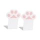 thumbnail image 1 of Sujetalibros con forma de garra de gato, 1 par, base resistente, metal antideslizante, regalo, sujetalibros decorativos para Blanco, 1 of 9