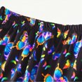 thumbnail image 4 of Paguaki Kids Pajama Set in Dark 3D Fluorescent Print Boys Girls Nightwear Soft Long Sleeve PJs with Designs Comfy Sleepwear 2-Piece Set Size 3T 4T, 4 of 7