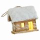 thumbnail image 5 of Adorno colgante de luz navideña en miniatura de madera para casa de pueblo Estilo B, 5 of 9
