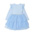 thumbnail image 2 of Disney Toddler Girls Princess Long Sleeve Ballerina Tutu Dress (Blue, 4T), 2 of 7