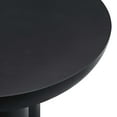 thumbnail image 6 of Caspian Round Concrete Coffee Table in Black, 6 of 10