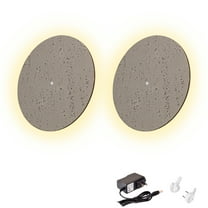 Kiven Battery Operated Wall Sconce with Motion Sensor Switch,Rechargeable Wall Sconces Indoor,Set of 2 Wall Light