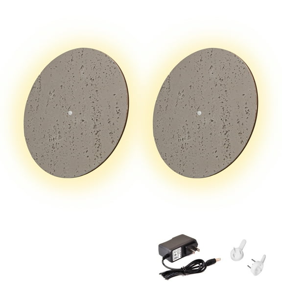 Kiven Battery Operated Wall Sconce with Motion Sensor Switch,Rechargeable Wall Sconces Indoor,Set of 2 Wall Light