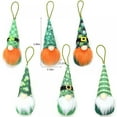 thumbnail image 5 of St. Patrick's Day Gnomes Doll Hanging Decorations for Tree,Handmade Swedish Tomte Gnome Plush Doll Hanging Ornament for Patrick's Day Christmas Party Home Decoration, 5 of 5