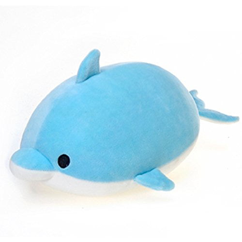 BENNY Douglas Cuddle Toy plush 13" long BLUE SPARKLE DOLPHIN stuffed animal sea 