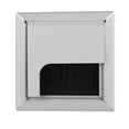 thumbnail image 2 of Prise de Câble de Bureau en Aluminium, Couvercle Rabattable, Insert de Passage de Câble Durable pour Fils pour Bureau et Ordinateur, 2 of 8