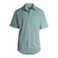 thumbnail image 7 of Arrow Men's Big and Tall Hamilton Poplin Wrinkle Free Short Sleeve Shirt, 7 of 7