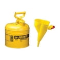 thumbnail image 2 of Safety Can, Safety with Funnel, Type 1, 2 gal, Yellow, 2 of 2