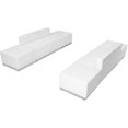 thumbnail image 1 of Flash Furniture Hercules Alon 6 Piece Reception Seating in White, 1 of 5