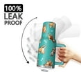 thumbnail image 3 of OBREWU Cartoon Shiba Inu Dog Tumbler with Handle and Lid,Cartoon Shiba Inu Dog 40oz Double Wall Vacuum Insulated Tumbler,Cups Gift for Women and Men, 3 of 7