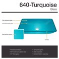 thumbnail image 3 of MR Direct 640 Turquoise Vessel Sink Ensemble with a Chrome finish 718 faucet and pop-up drain., 3 of 7