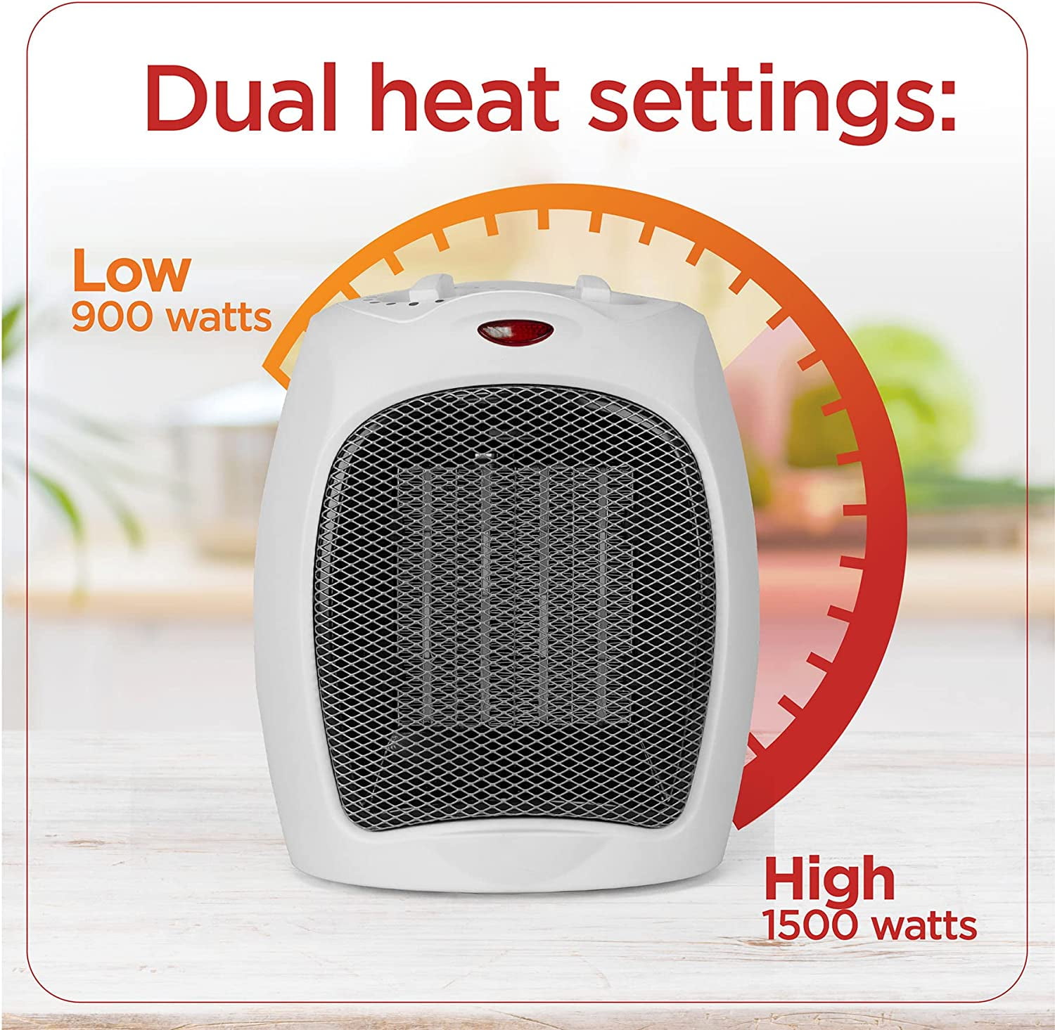 Black+Decker Portable Ceramic 1500W Space Heater