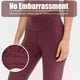 thumbnail image 2 of Legging de forro polar para mujer, bolsillo, secado rápido, cintura alta, deporte, correr, 2 of 7