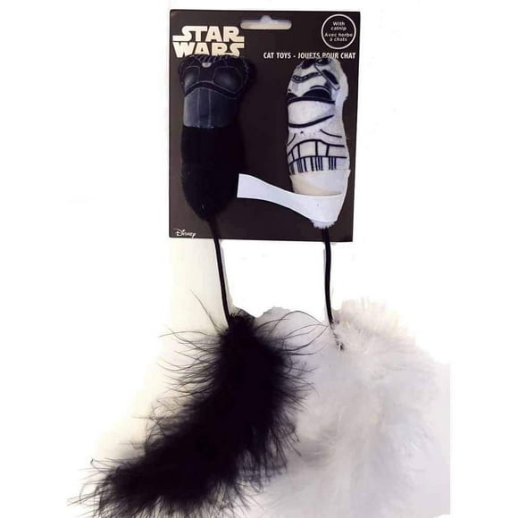 Silver Paw Star Wars Storm Trooper and Darth Vader Mice
