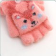 thumbnail image 4 of NOKIO Kids' Convertible Flip-Top Hand Warmers Toddler Soft Convertible Flip Top Cartoon Gloves Kids Baby Boys Girls Winter Warm Knit Fingerless Mittens Snowboarding Gloves For Kids, 4 of 4