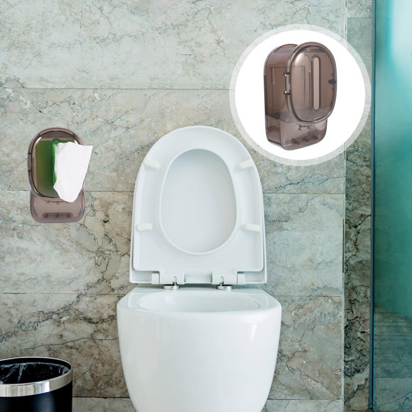 OULII Caja De Higiénico De Pared Material Duradero Para Uso En Y Hogar