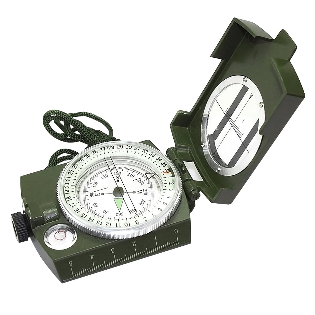 Details about    Prismatic Sighting Compass Magnetic Waterproof Hand Held Professional Compass 