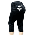 thumbnail image 3 of Jack David Women's Plus Capri Casual Stretch Jeans - Black, 3 of 5